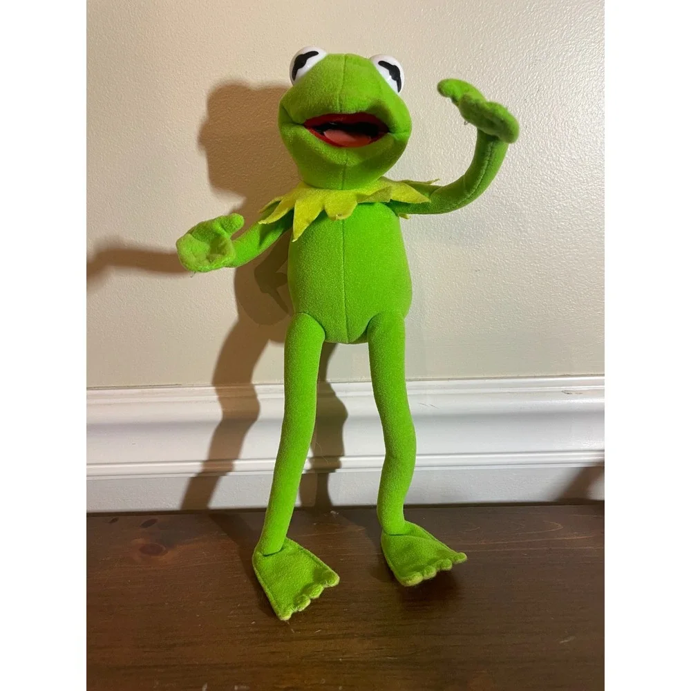 Disney Jim Henson Kermit the Frog Plush Green Stuffed Animal Toy Muppets